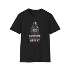 Buff Serum: Consume. Conquer. Repeat Gamer Fitness Tee