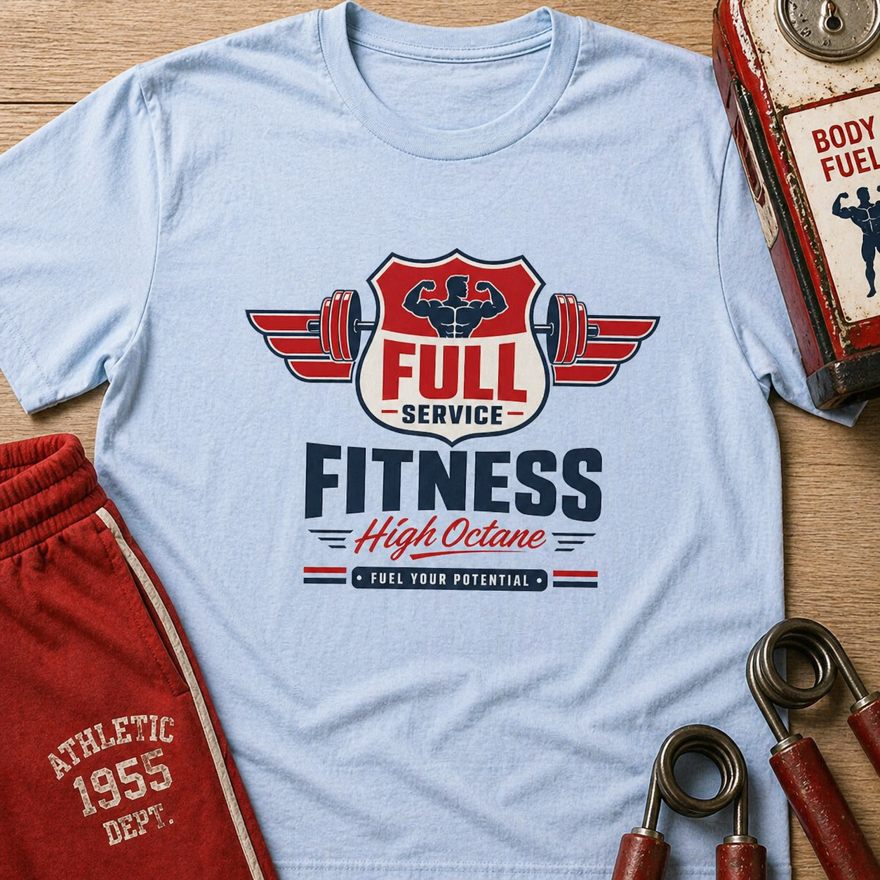 Full Service Fitness — High Octane Gym Tee