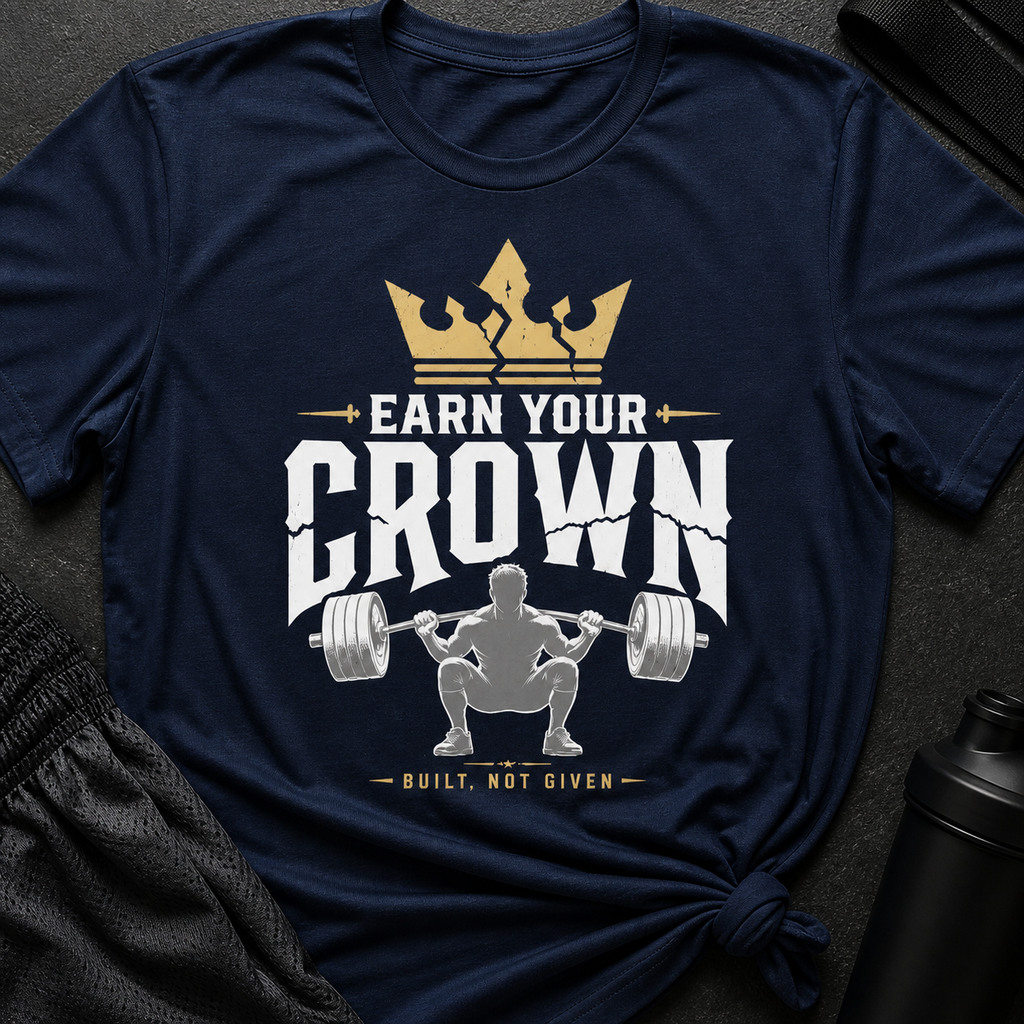 Earn Your Crown - Gym Tee