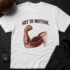 Art In Motion — Graphic Muscular Arm Tee