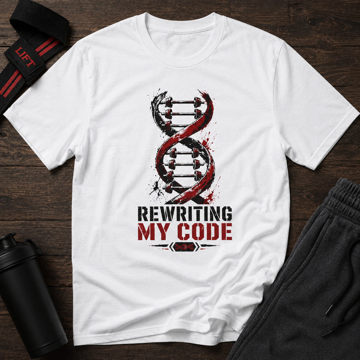 "Rewriting My Code" DNA Graphic Tee