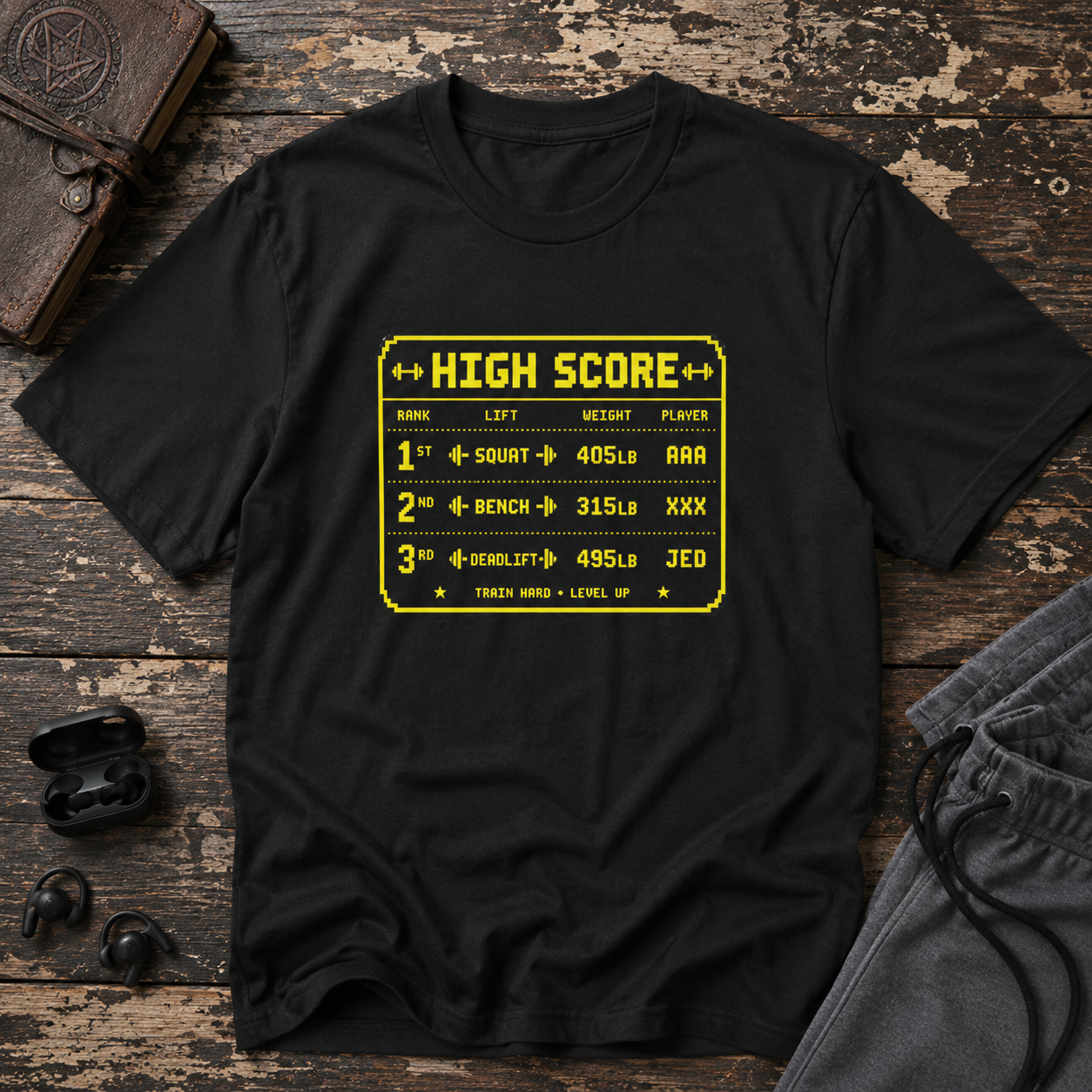 High Score — Weightlifting Leaderboard Design