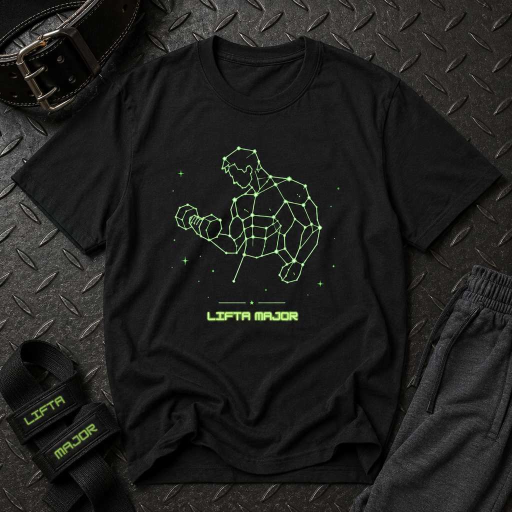 Constellation 'LIFTA MAJOR' Fitness Graphic Tee