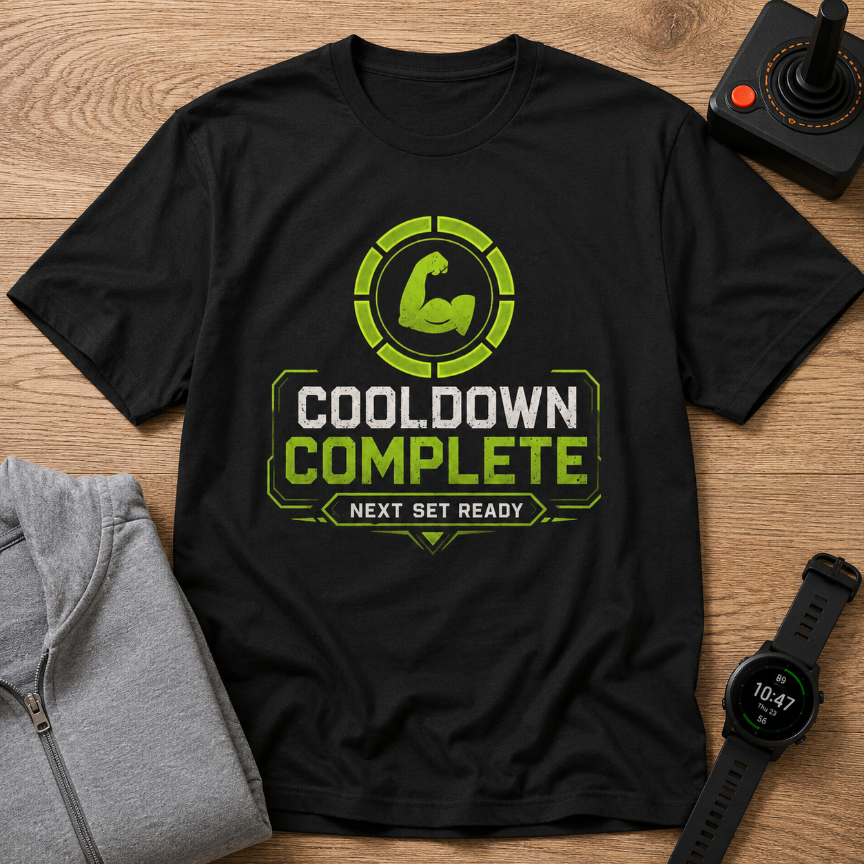Cooldown Complete — Gym Tee