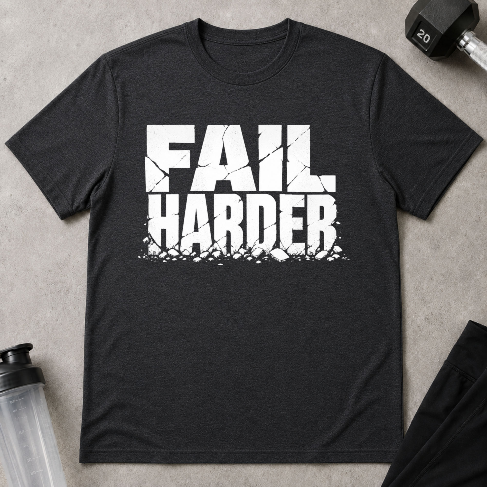 Fail Harder Tee