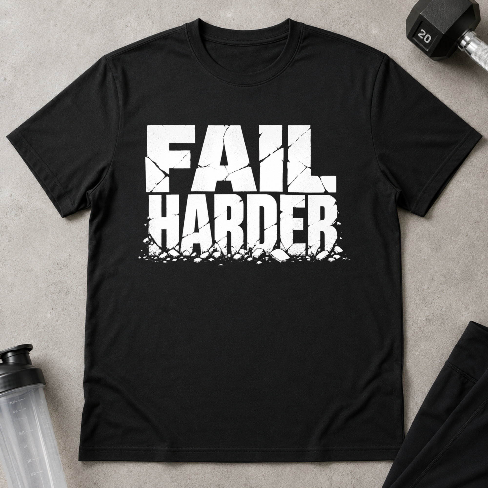 Fail Harder Tee