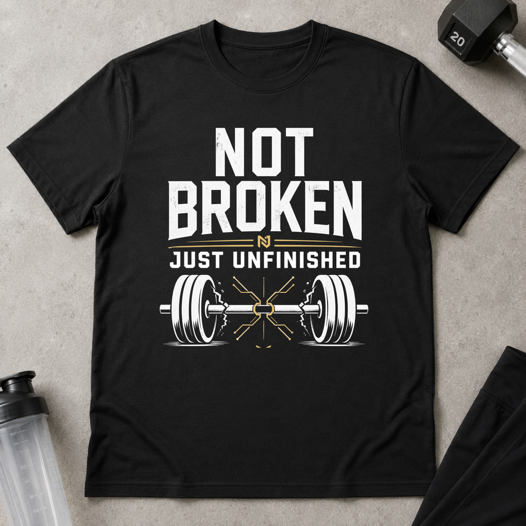 Not Broken Just Unfinished Tee