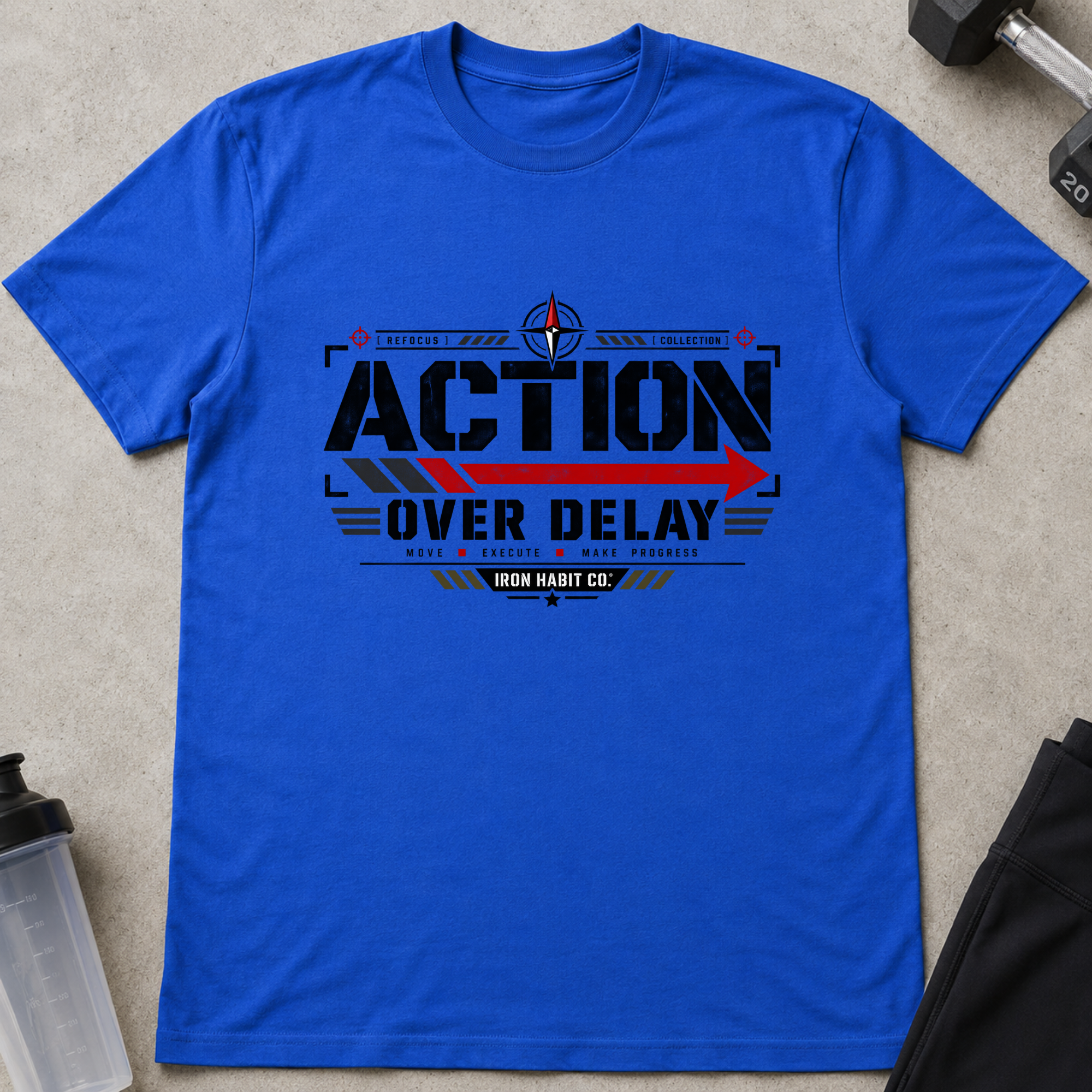 Action Over Delay Tee