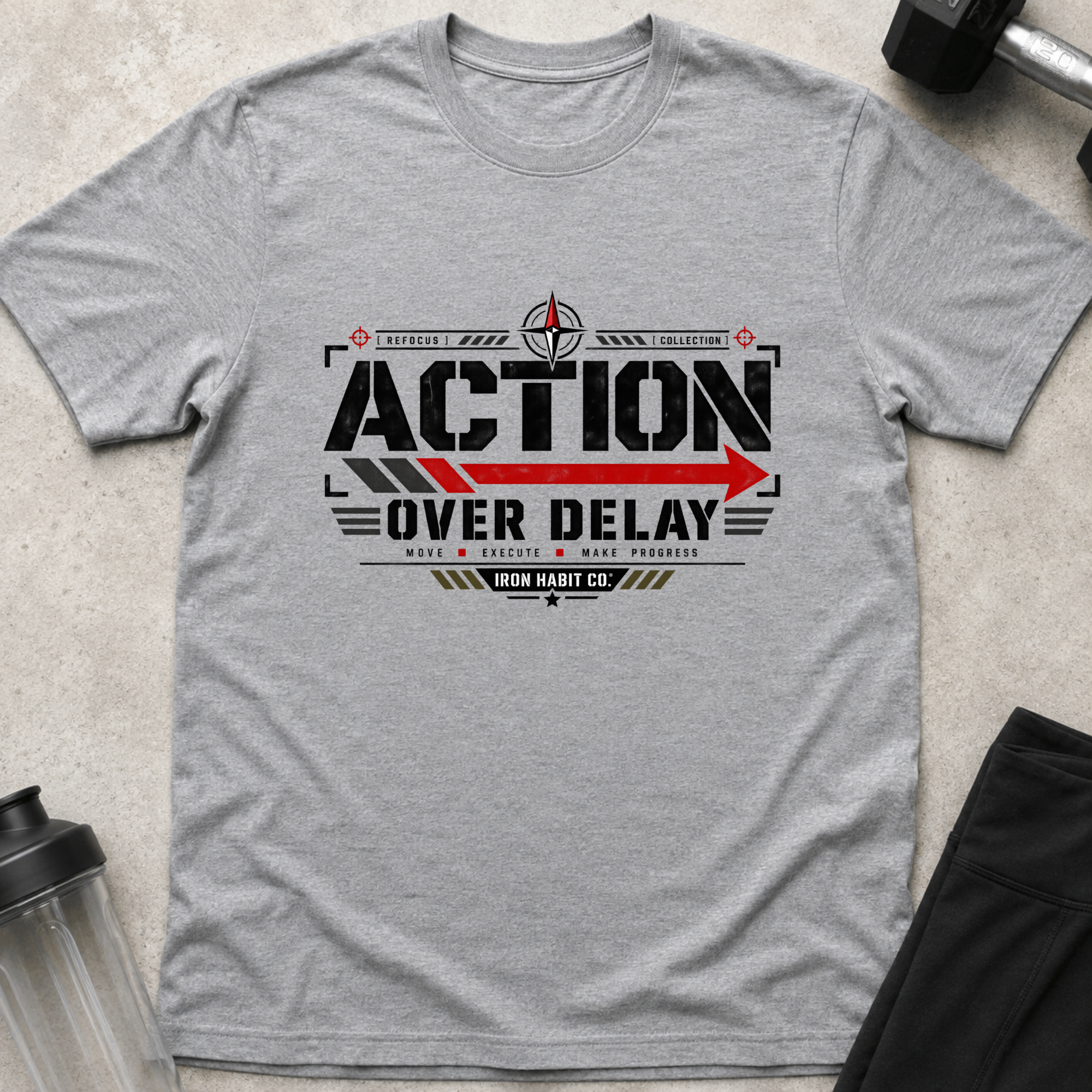 Action Over Delay Tee