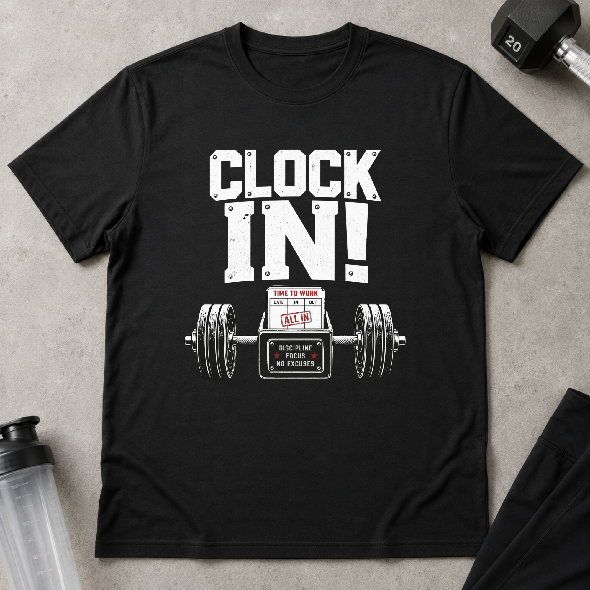Clock In Tee