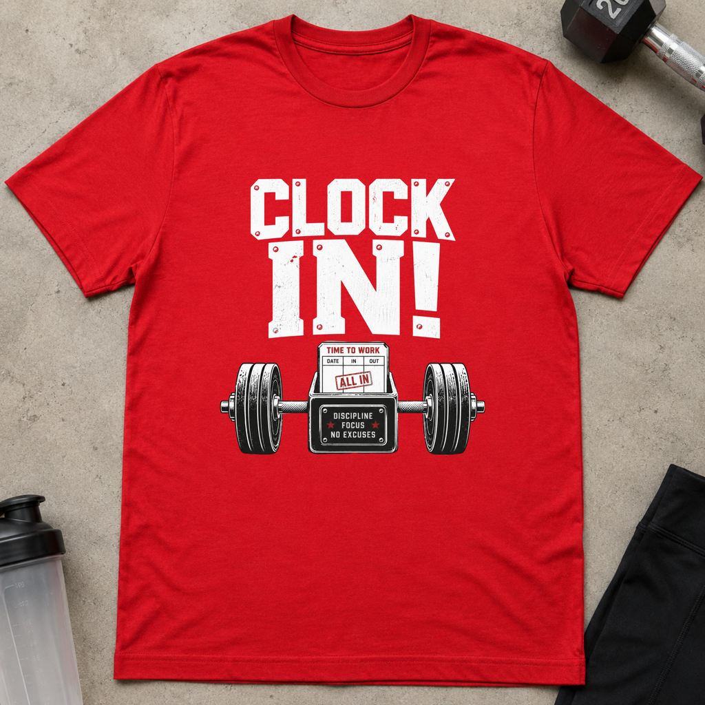 Clock In Tee