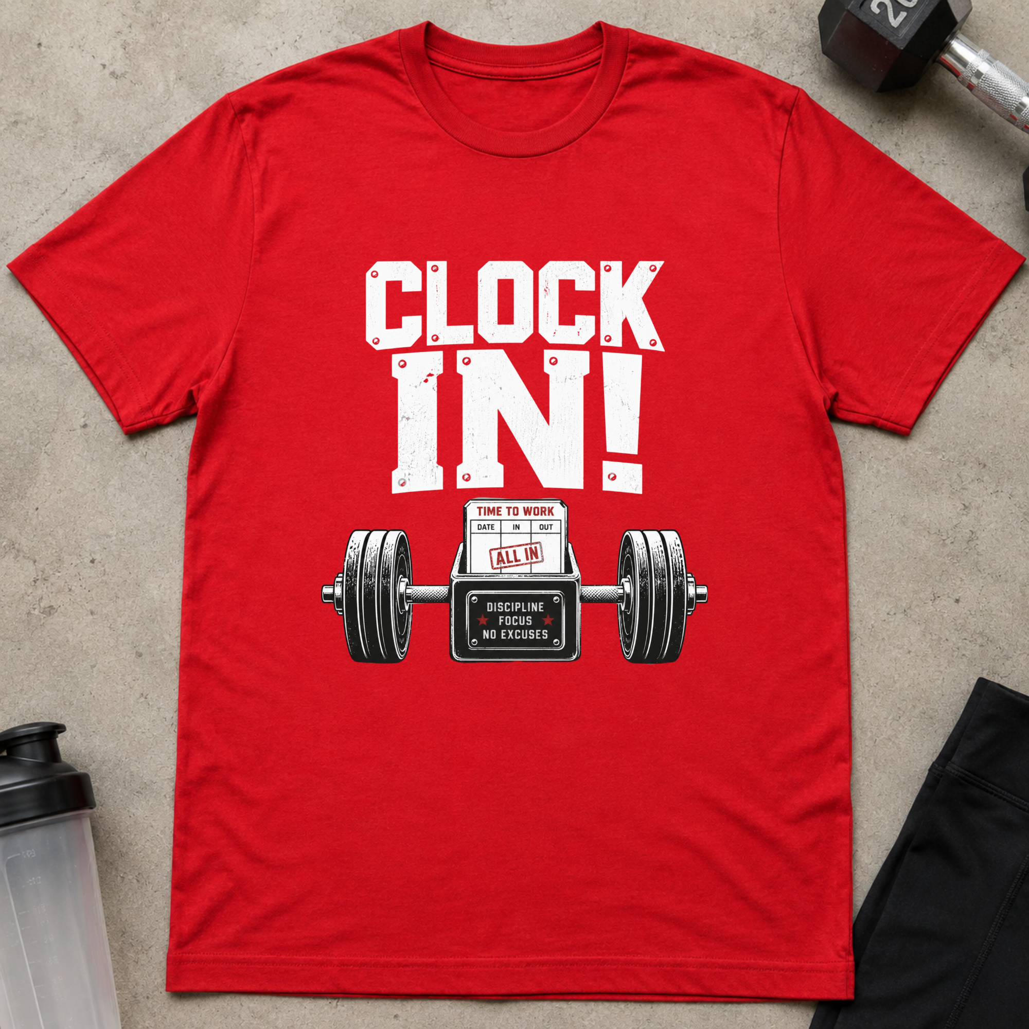 Clock In Tee