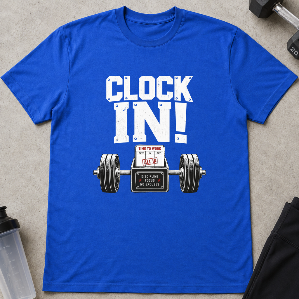 Clock In Tee