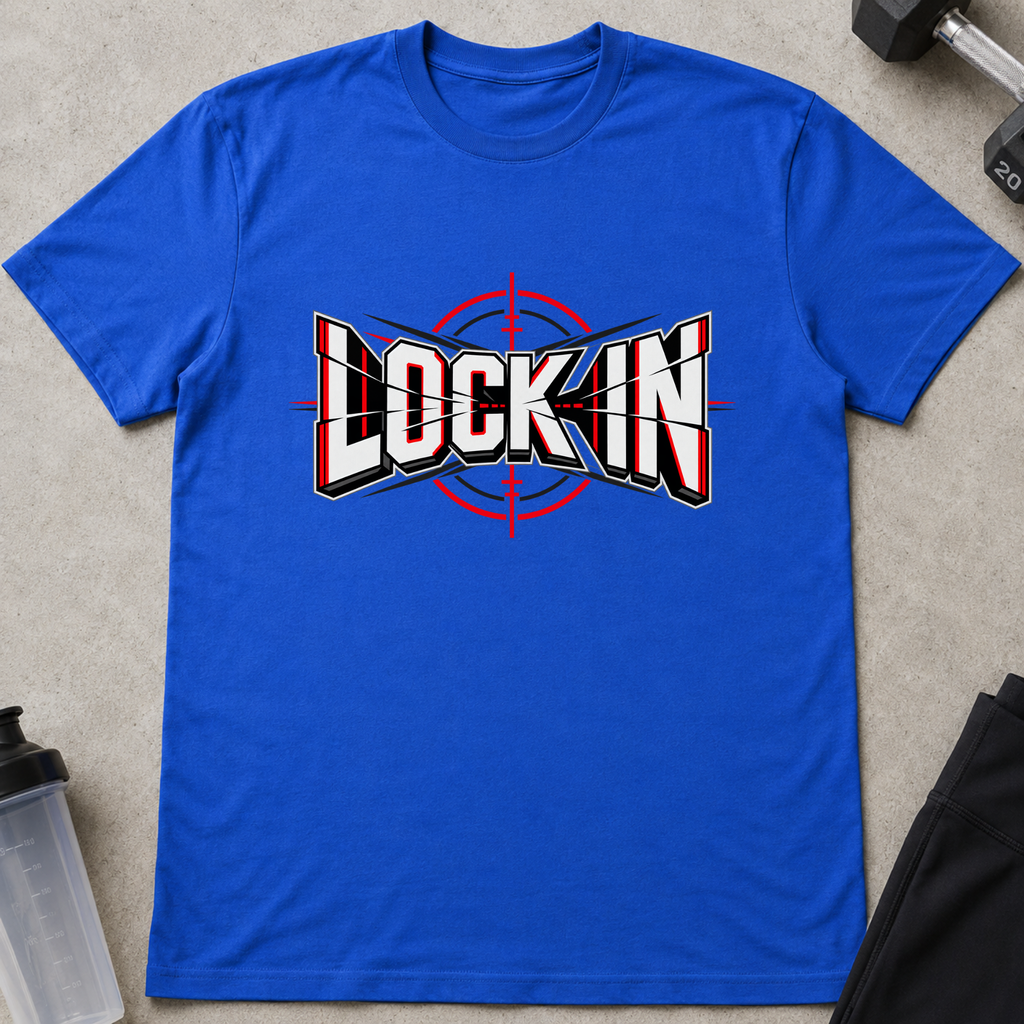 Lock In Target Tee