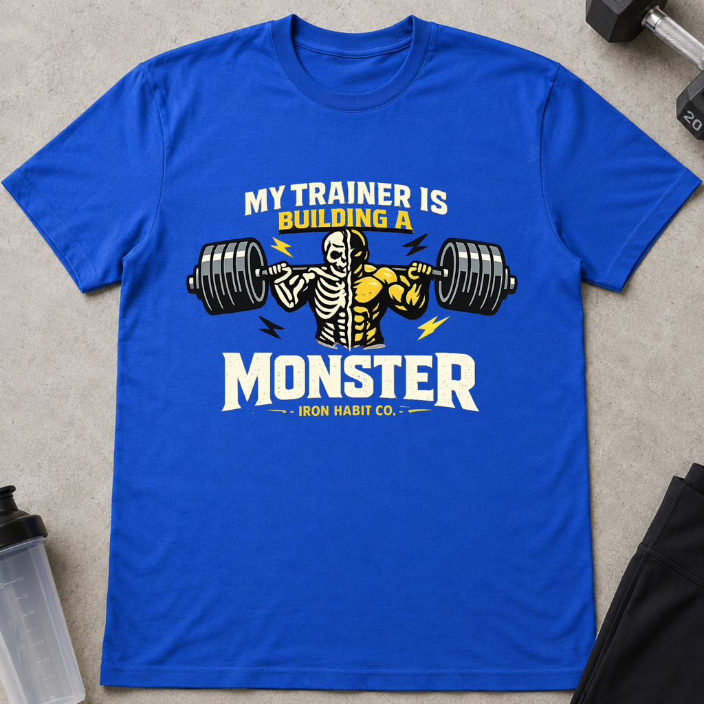 My Trainer Is Building A Monster Tee