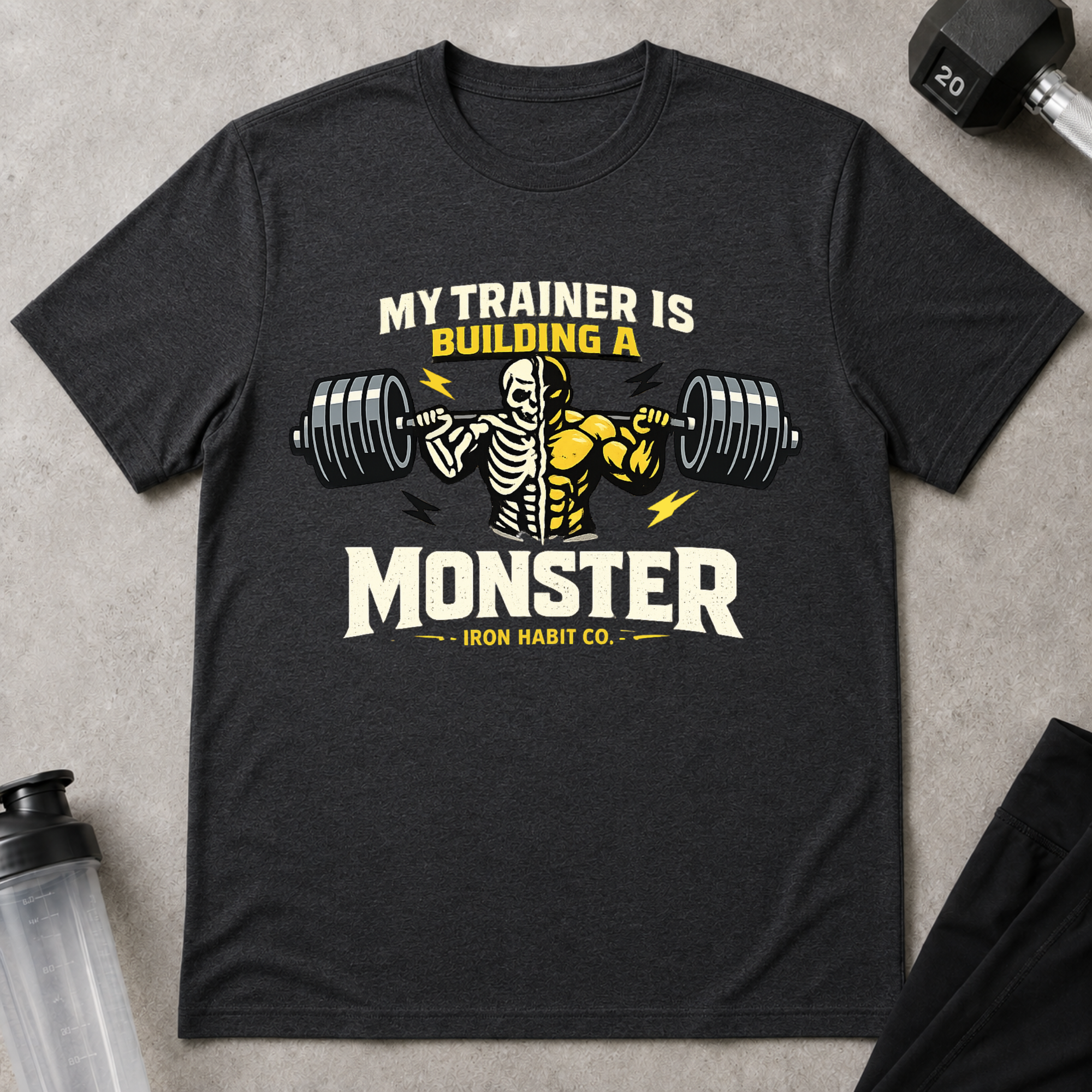 My Trainer Is Building A Monster Tee