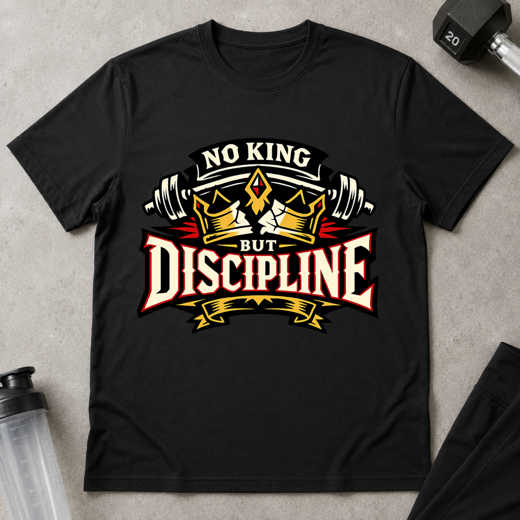 No King But Discipline Tee