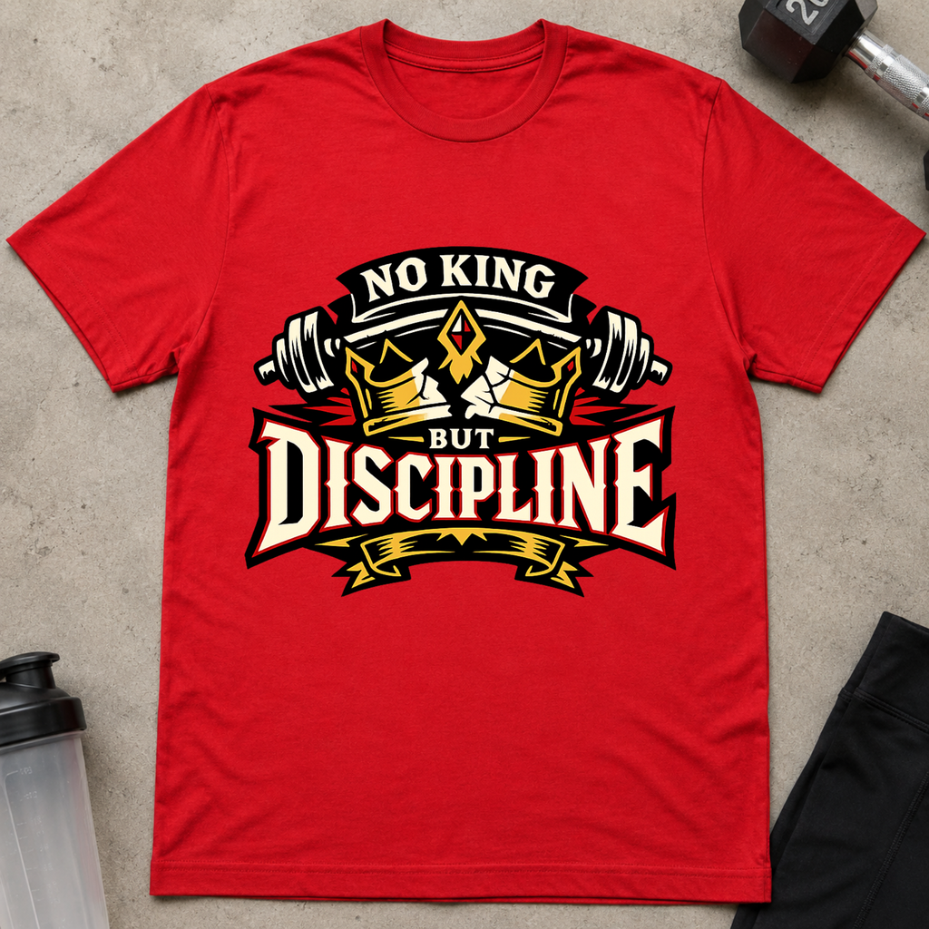 No King But Discipline Tee