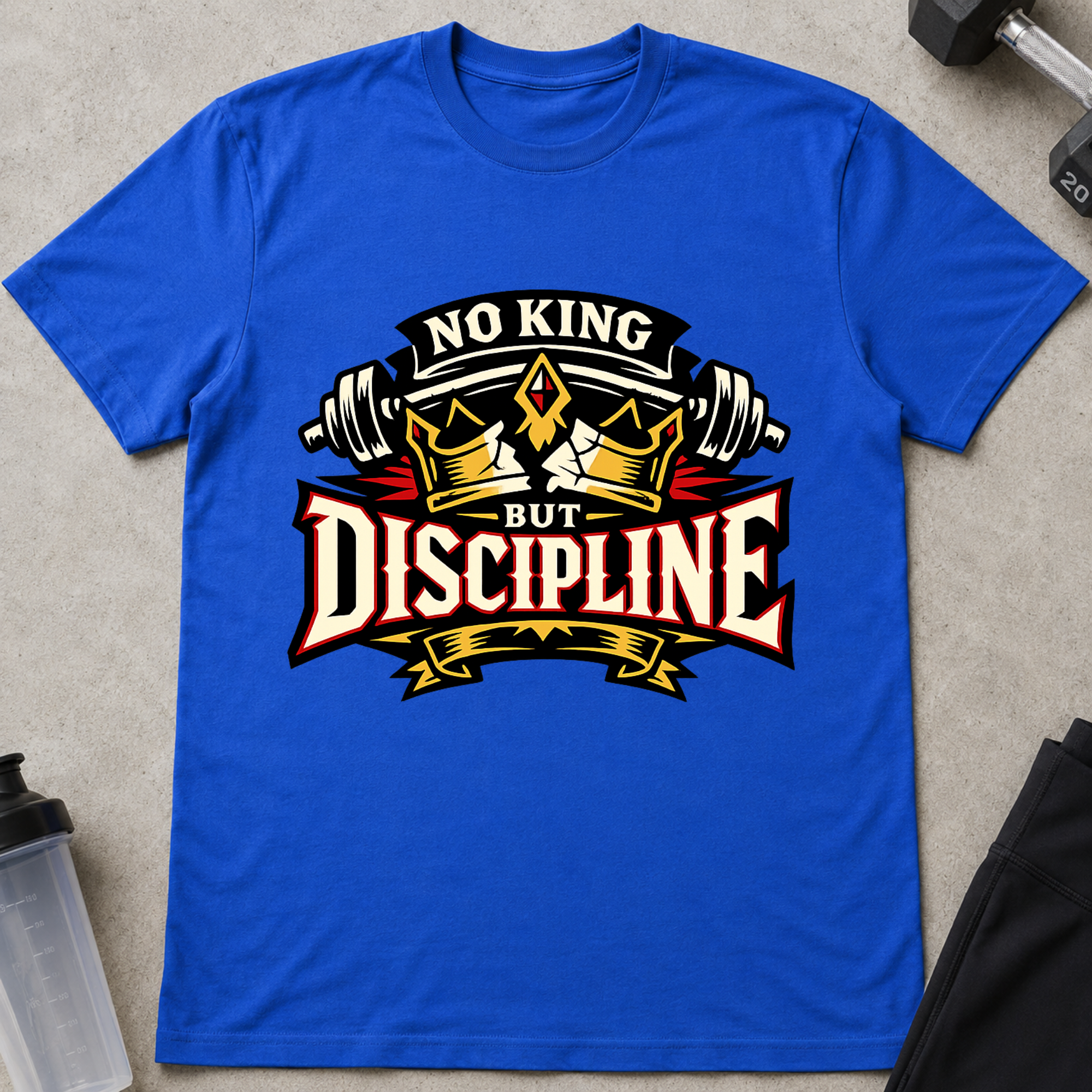 No King But Discipline Tee