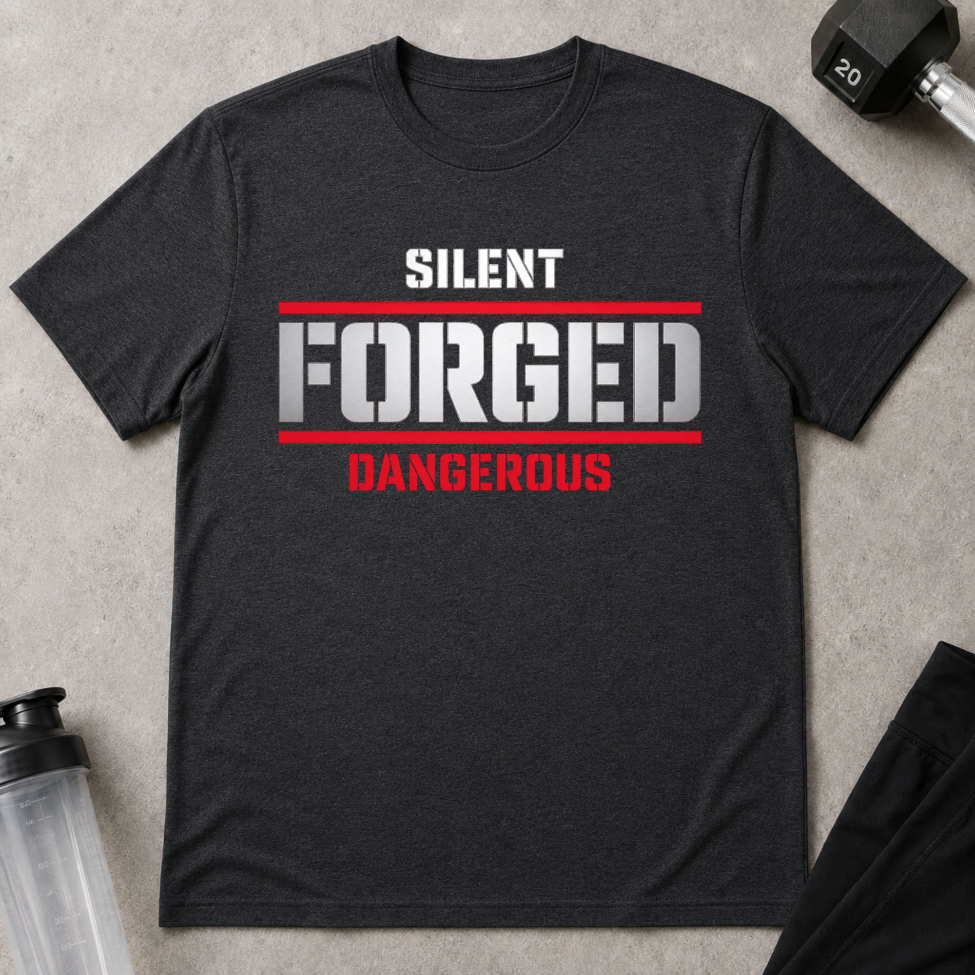 Silent. Forged. Dangerous Tee