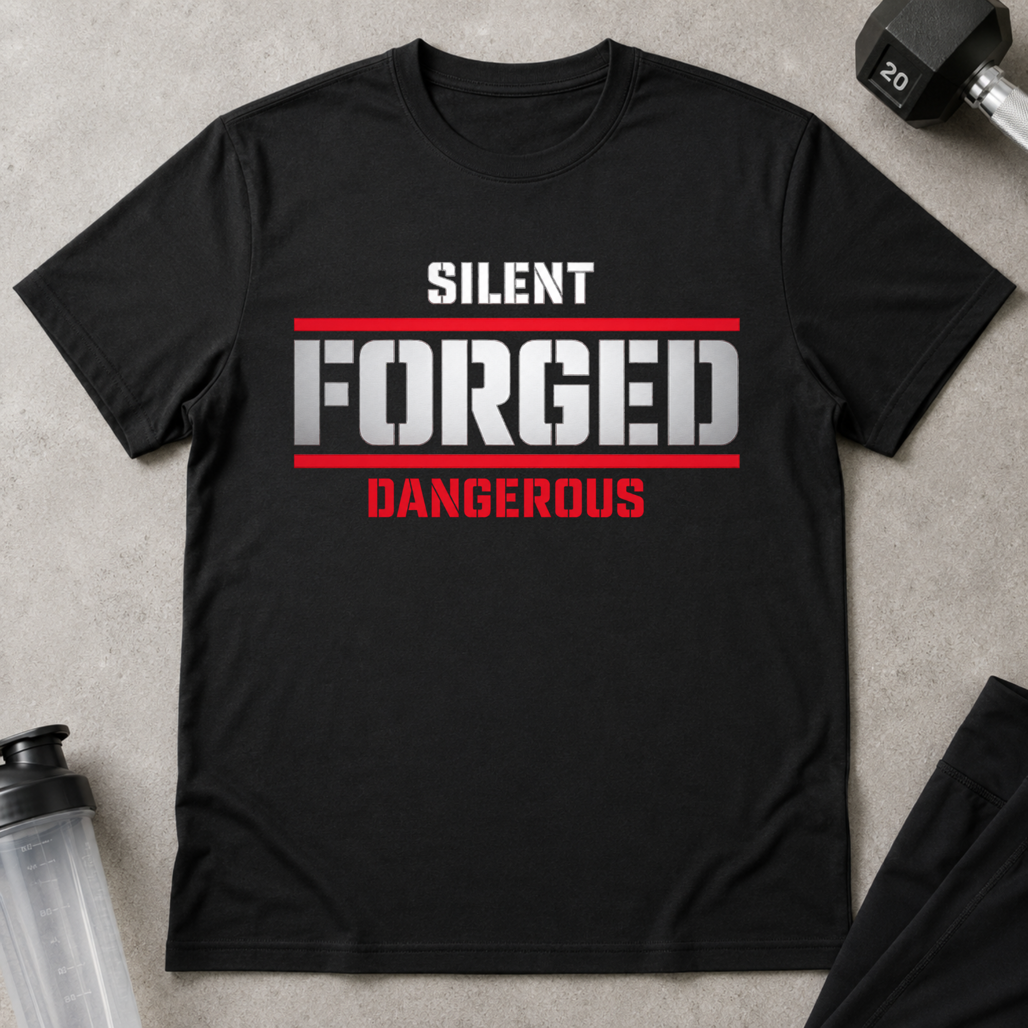 Silent. Forged. Dangerous Tee