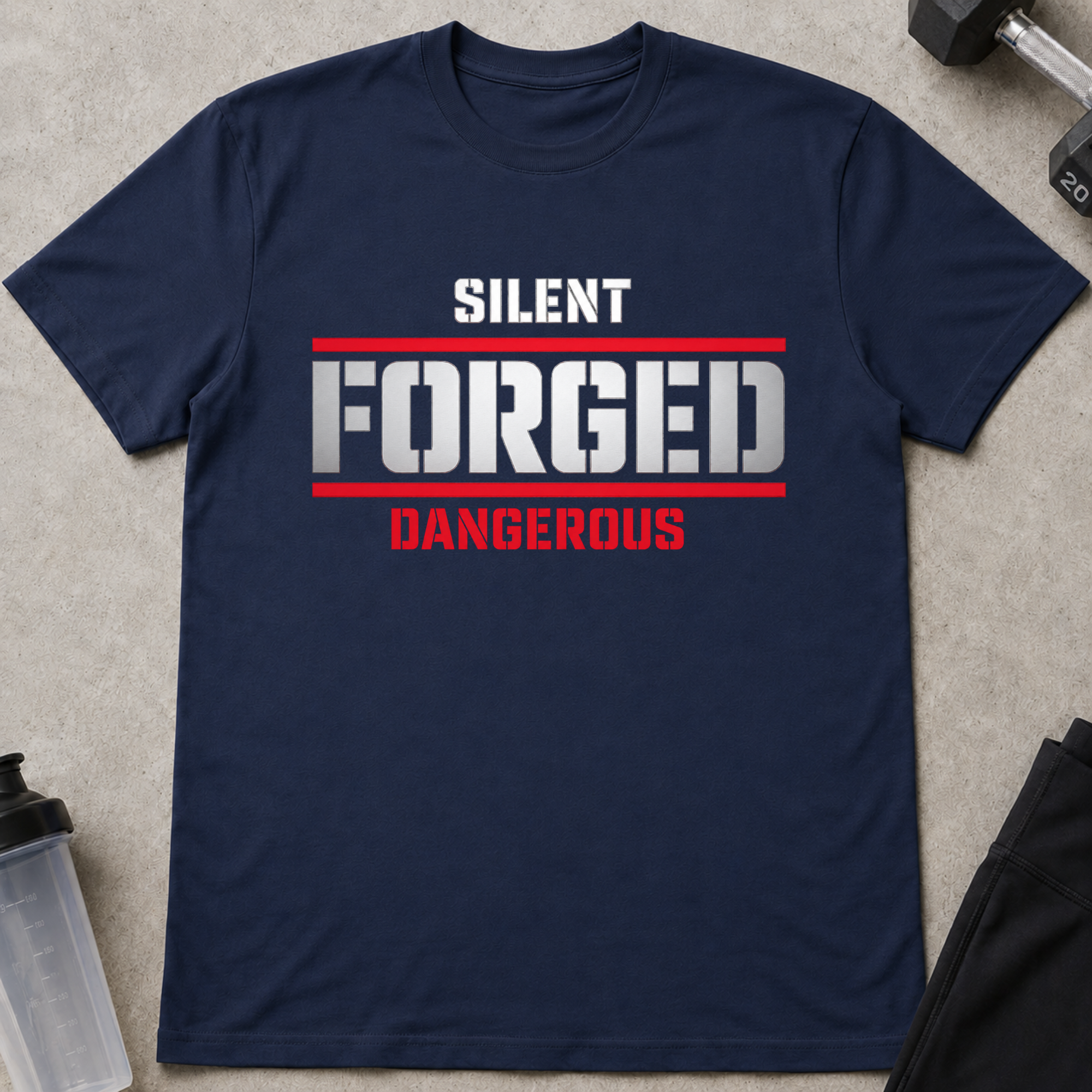 Silent. Forged. Dangerous Tee