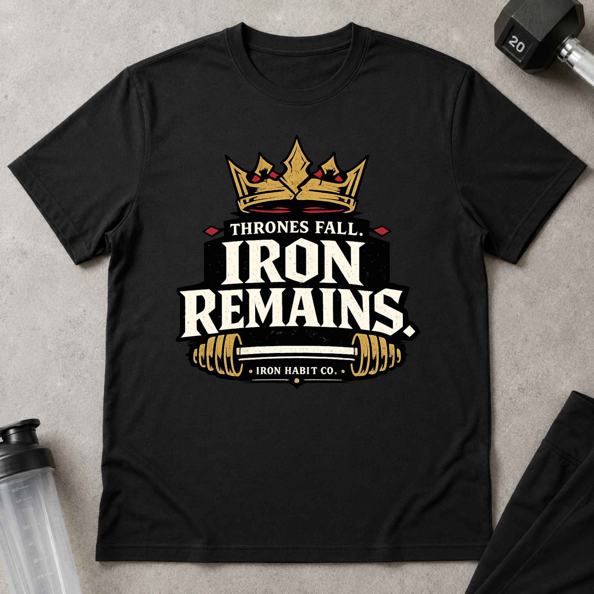 Thrones Fall Iron Remains Tee