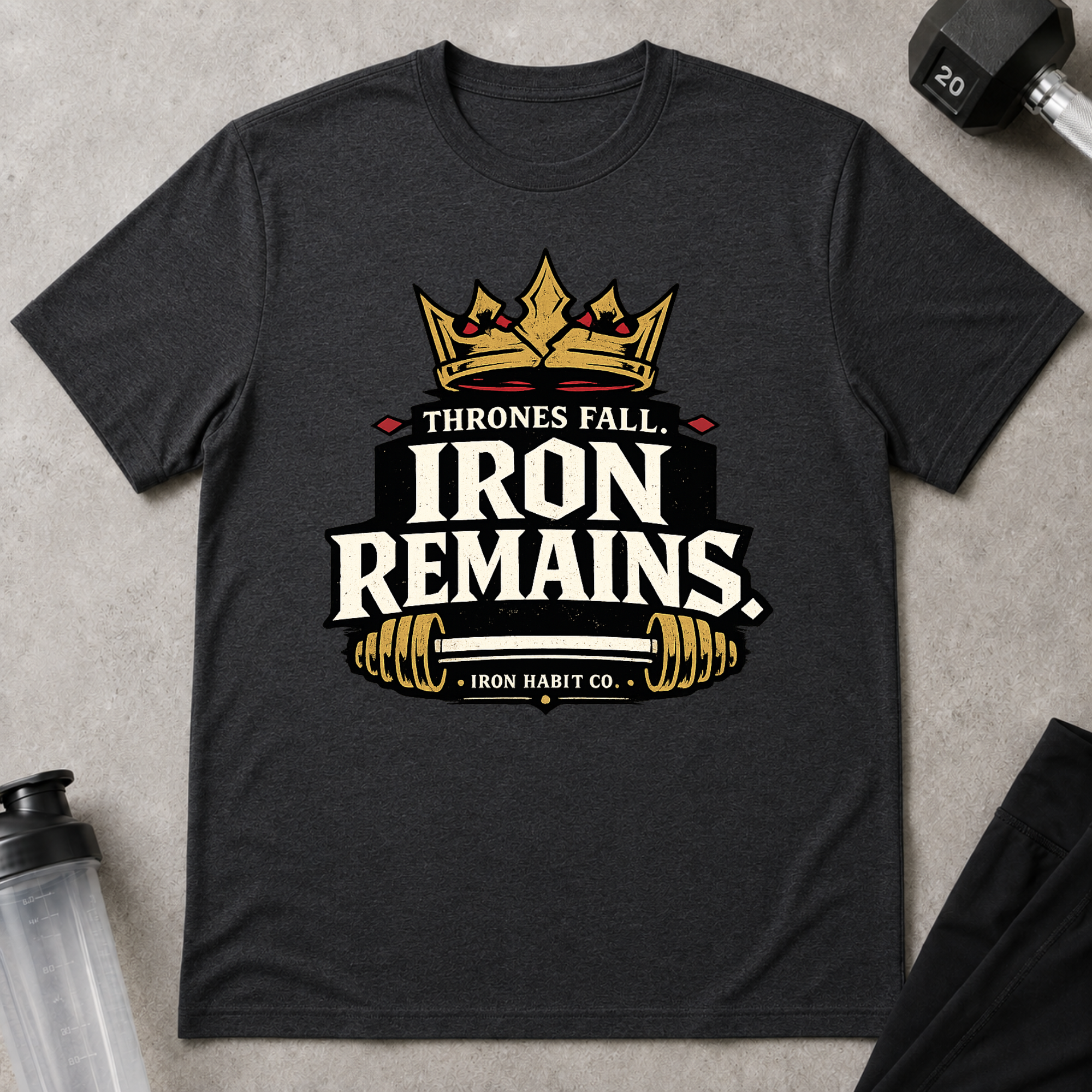 Thrones Fall Iron Remains Tee