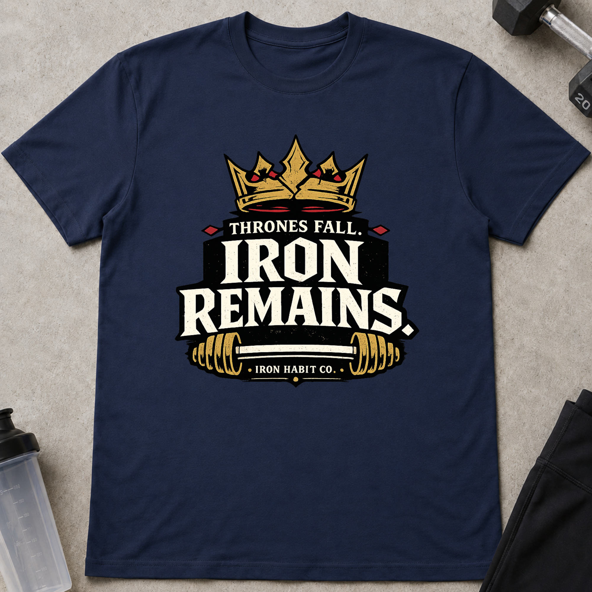 Thrones Fall Iron Remains Tee