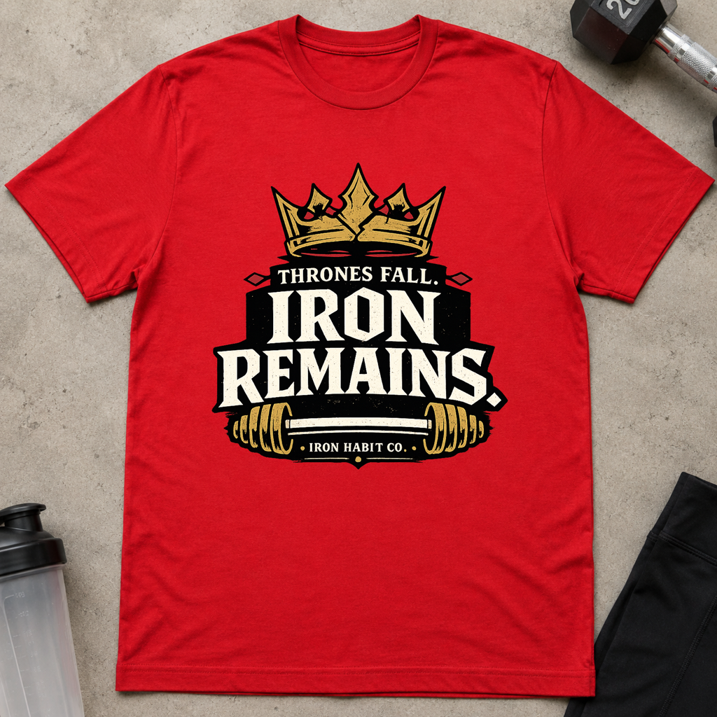 Thrones Fall Iron Remains Tee