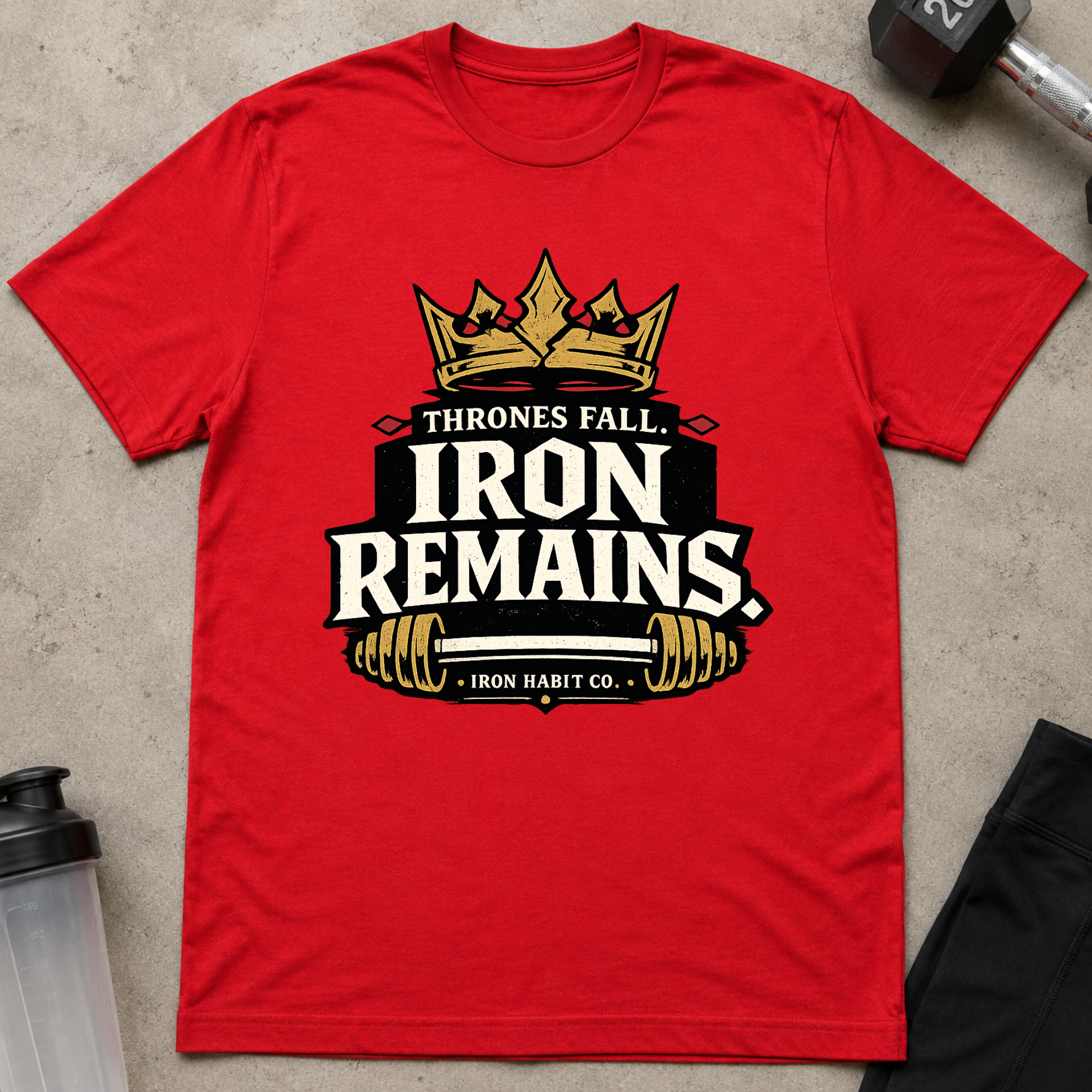 Thrones Fall Iron Remains Tee