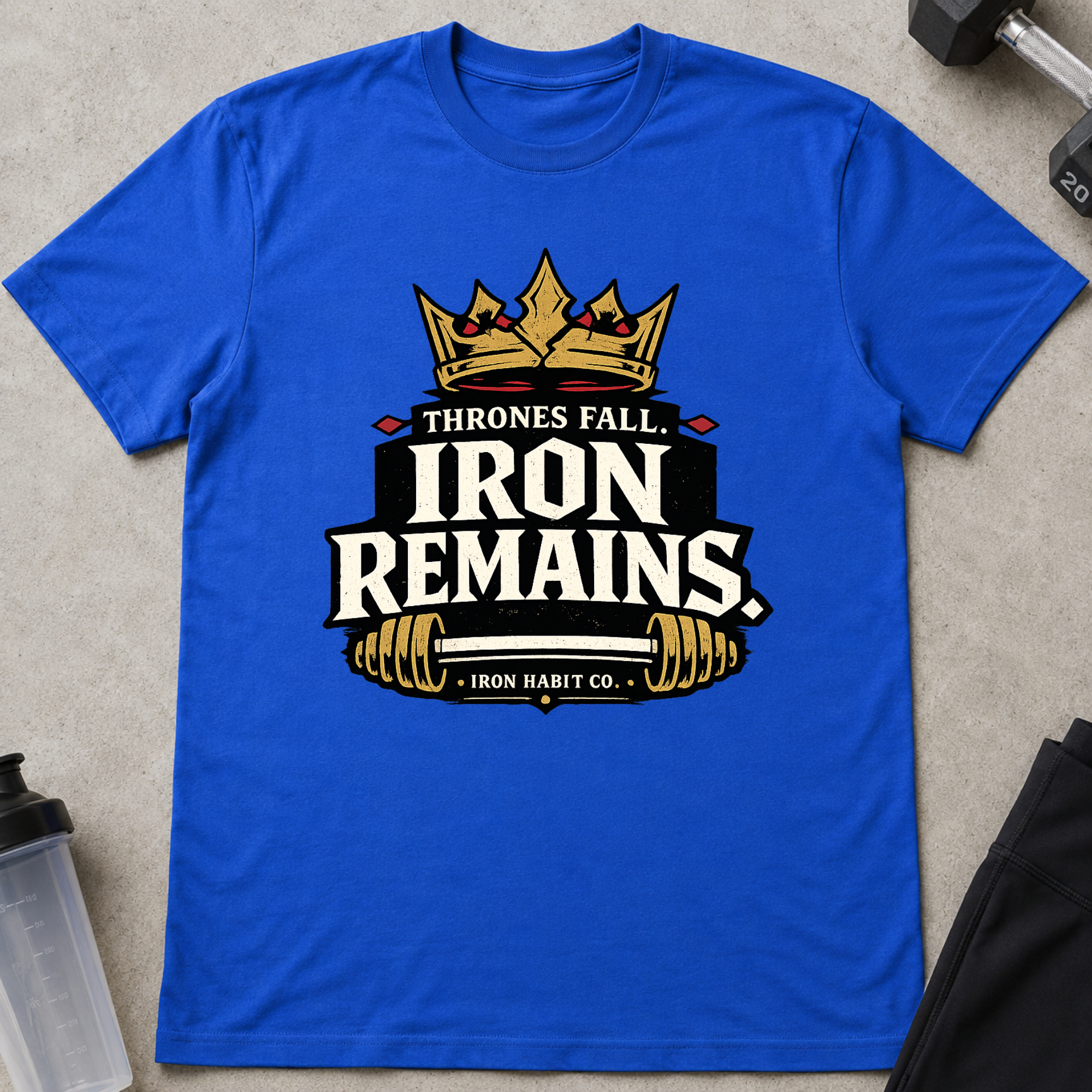 Thrones Fall Iron Remains Tee