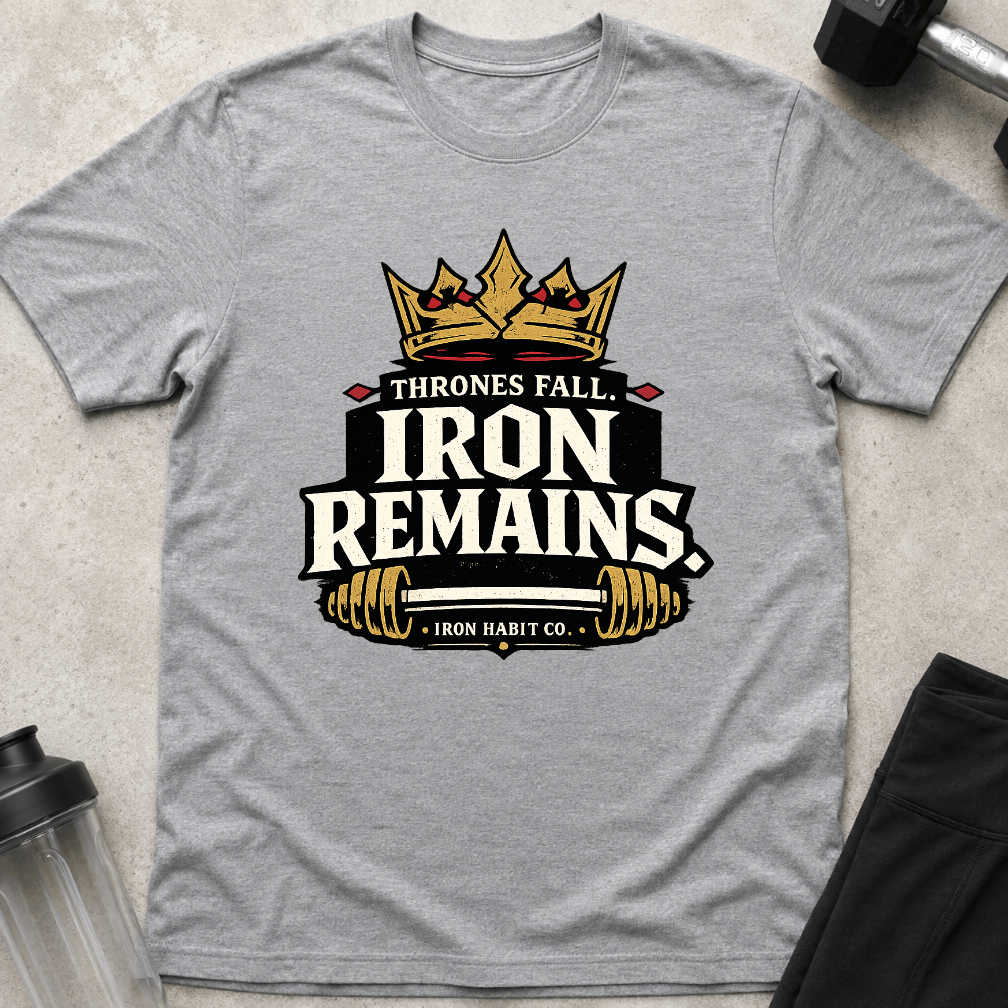 Thrones Fall Iron Remains Tee