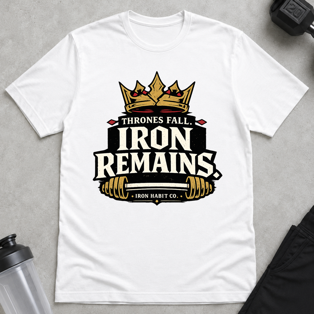 Thrones Fall Iron Remains Tee