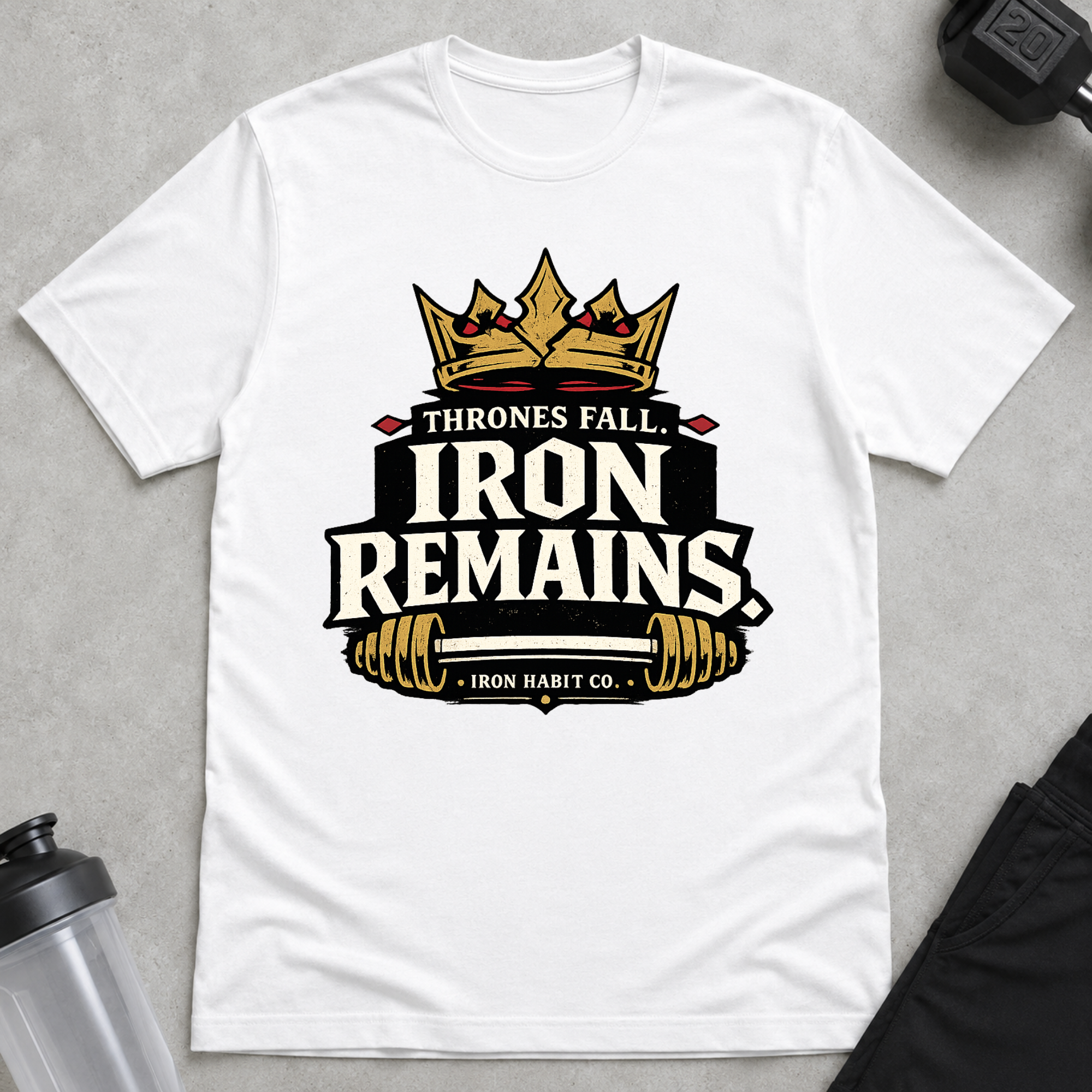 Thrones Fall Iron Remains Tee