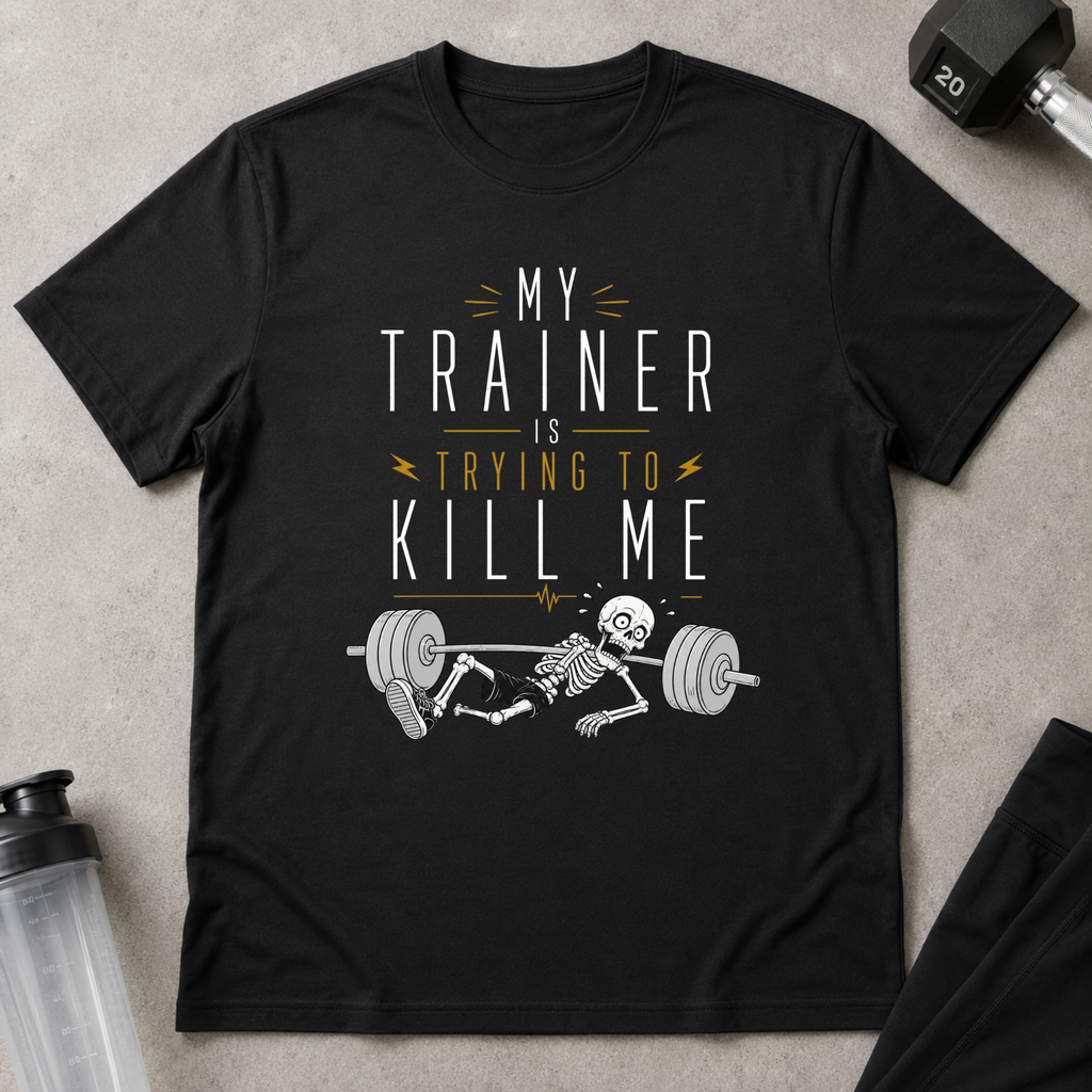 My Trainer is Trying To Kill Me Tee