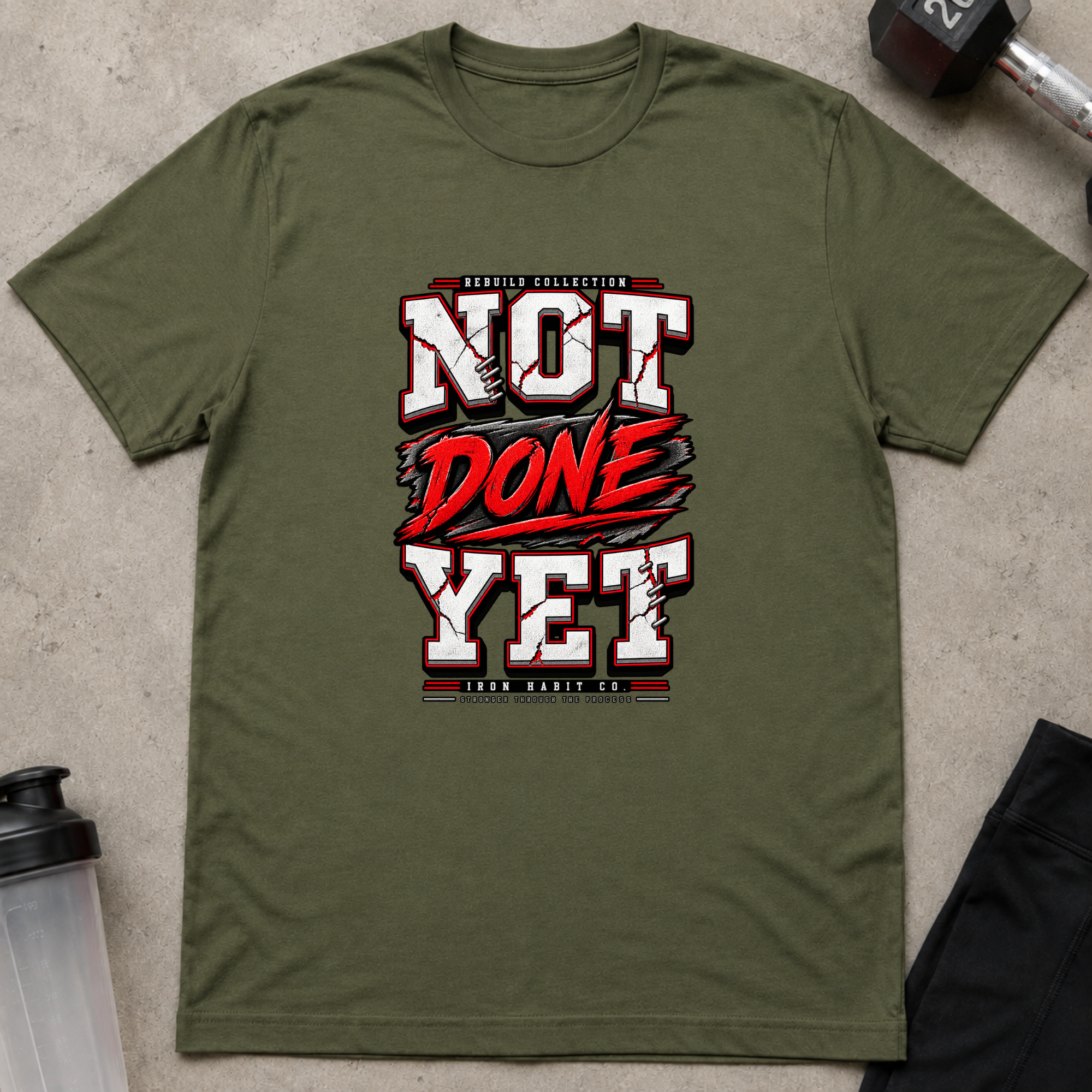 Not Done Yet Tee