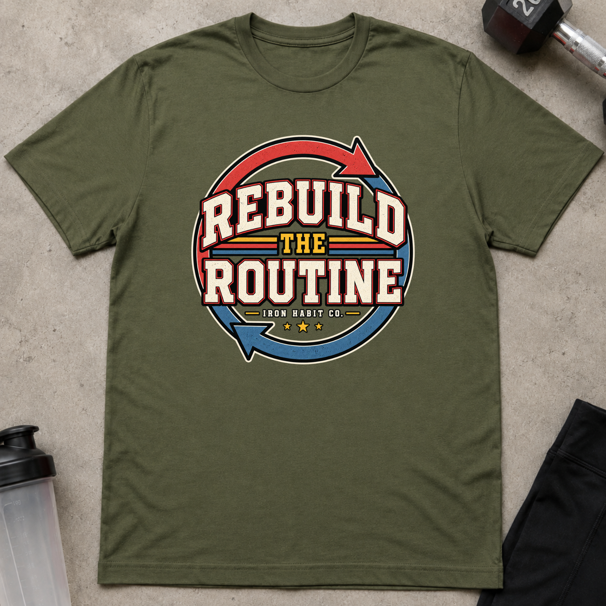 Rebuild The Routine Template Tee