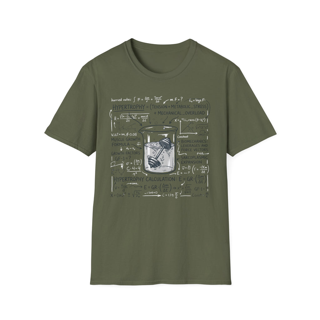 Hypertrophy Beaker & Equations Tee