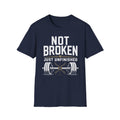 Not Broken Just Unfinished Weightlifting T-Shirt
