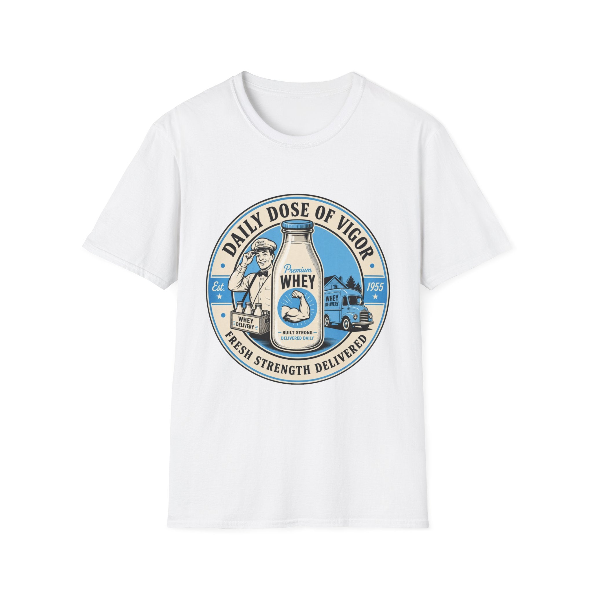 Daily Dose of Vigor Retro Fitness T-Shirt