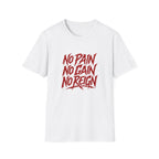 No Pain No Gain No Reign | Gym Motivation Tee