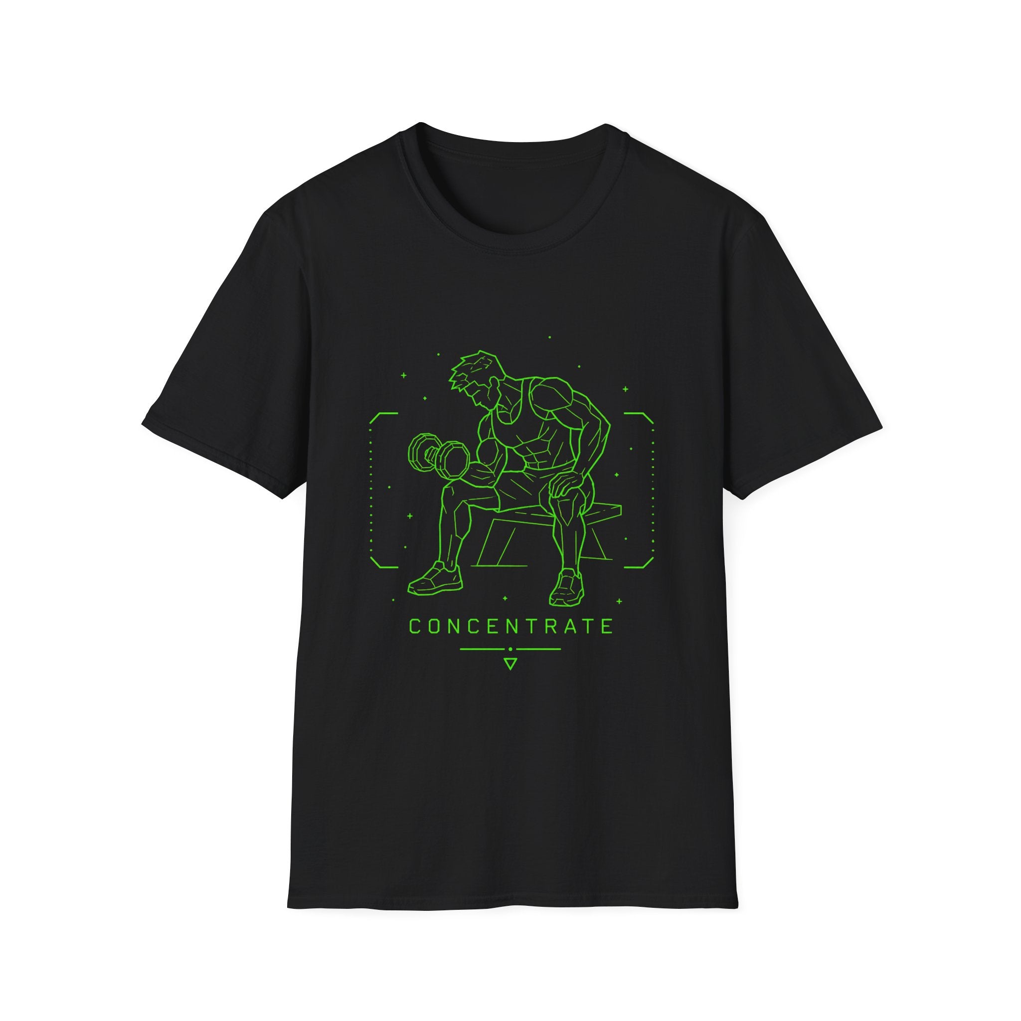 Concentrate Neon Fitness Tee