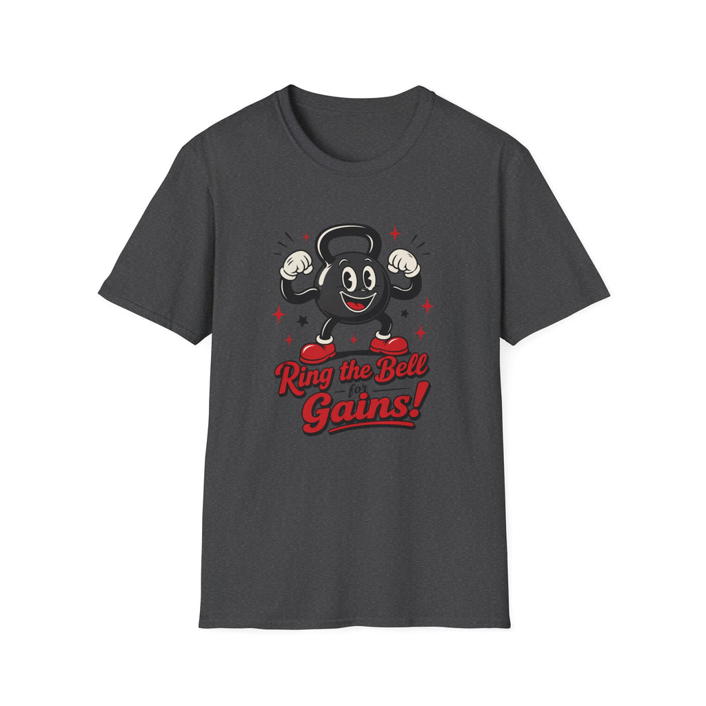 Ring the Bell for Gains! Fitness T-Shirt