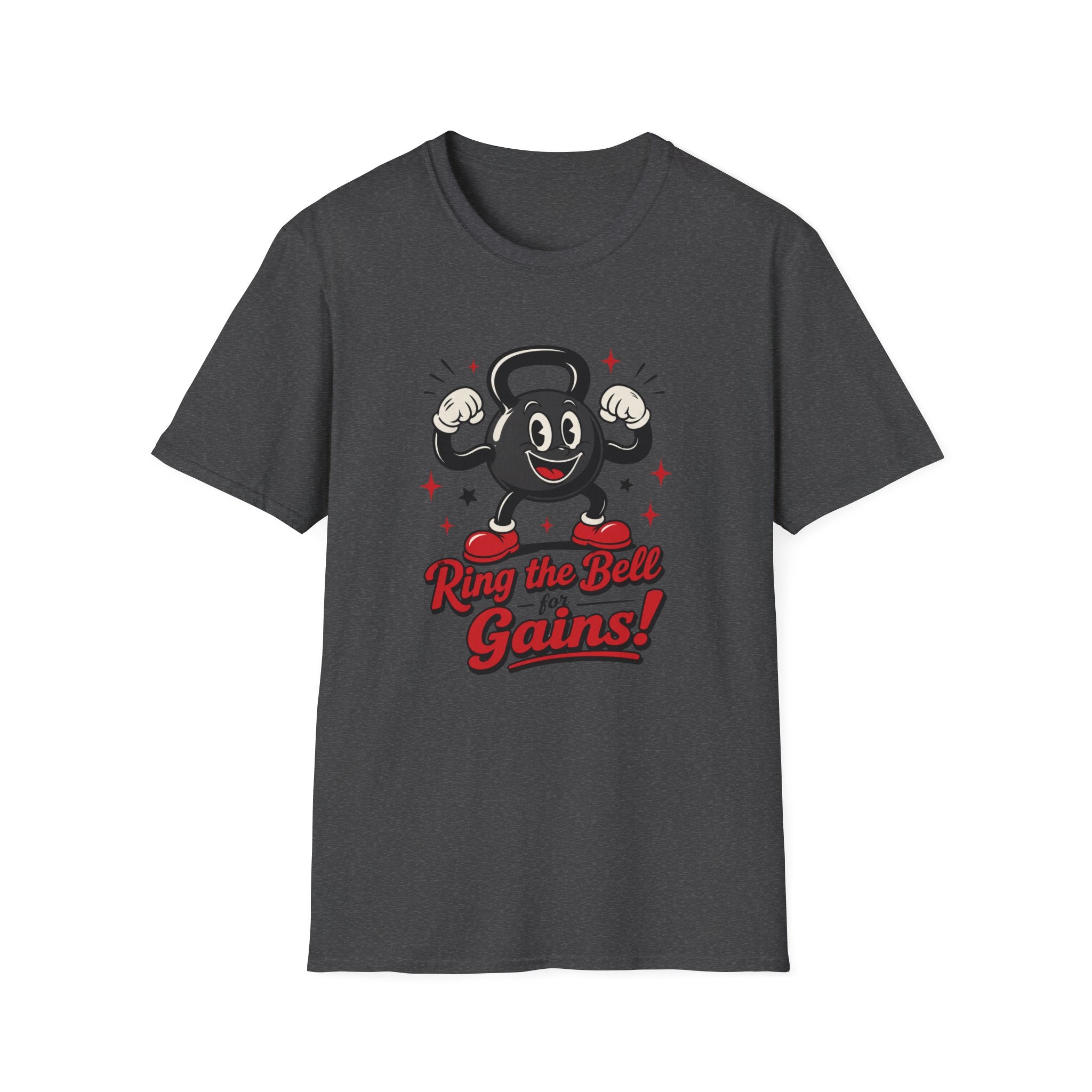 Ring the Bell for Gains! Fitness T-Shirt