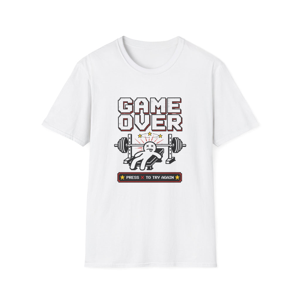 Game Over “Press R to Try Again” Tee