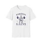 Pardon My Gains — Vintage Weightlifting Gym Tee