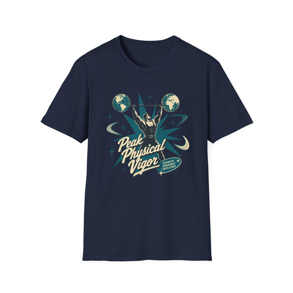 Peak Physical Vigor — Retro Fitness Graphic Tee
