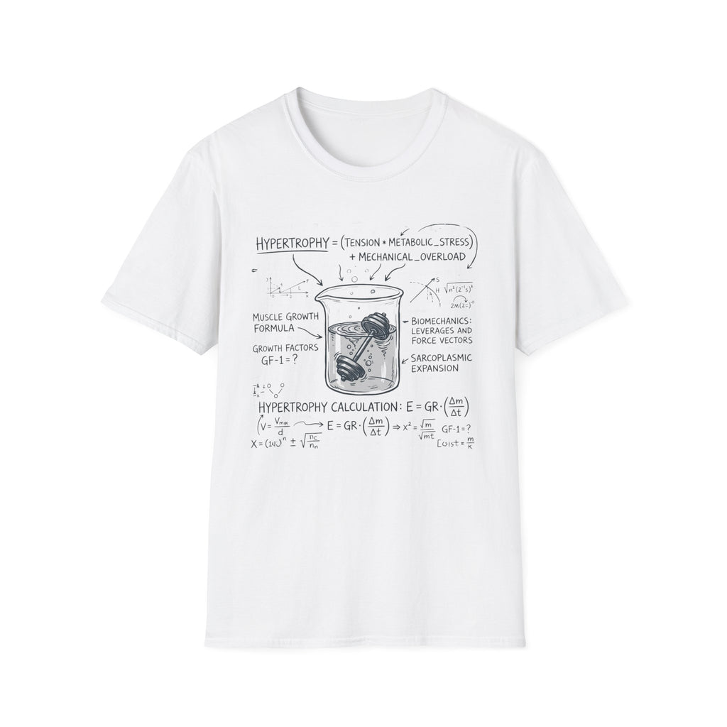 Hypertrophy Beaker & Equations Tee