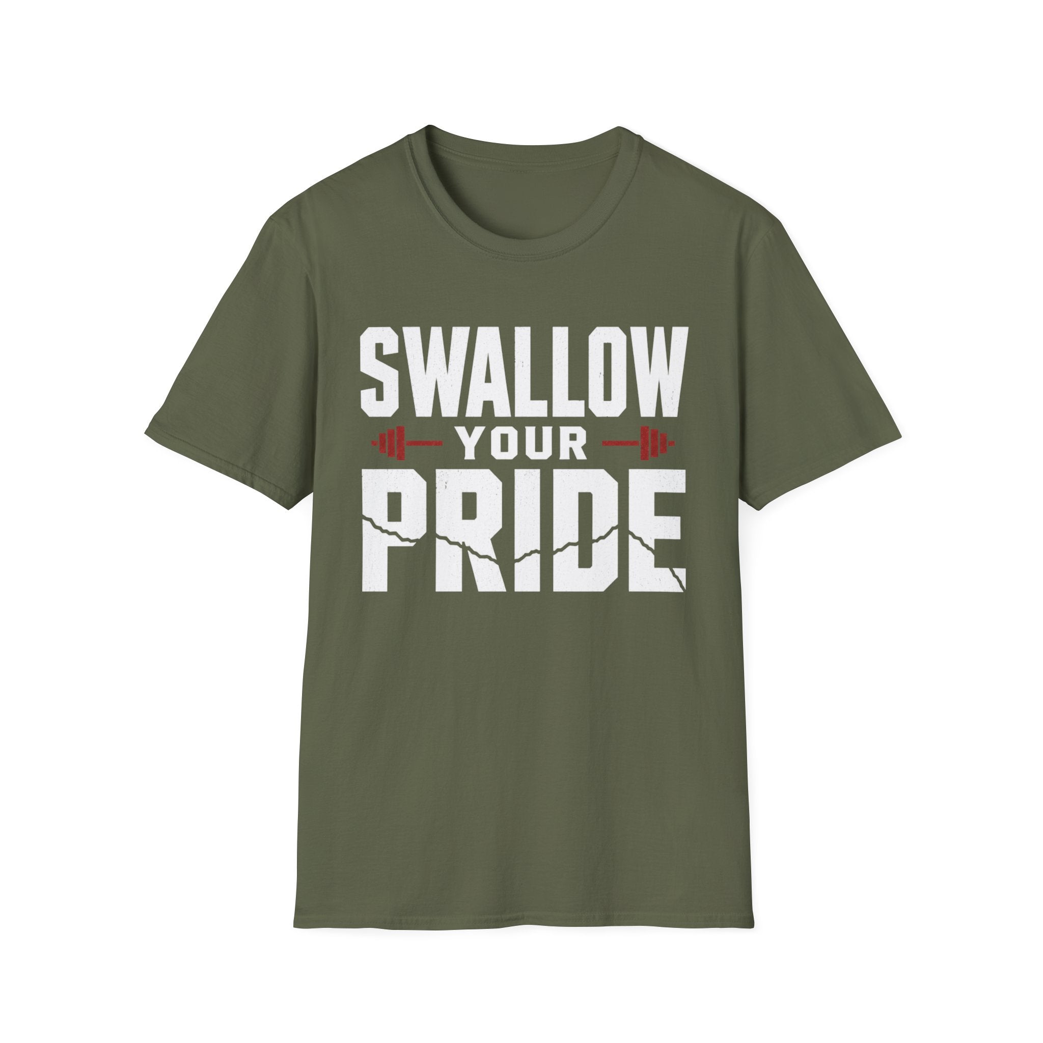 Swallow Your Pride Weightlifting Gym Tee
